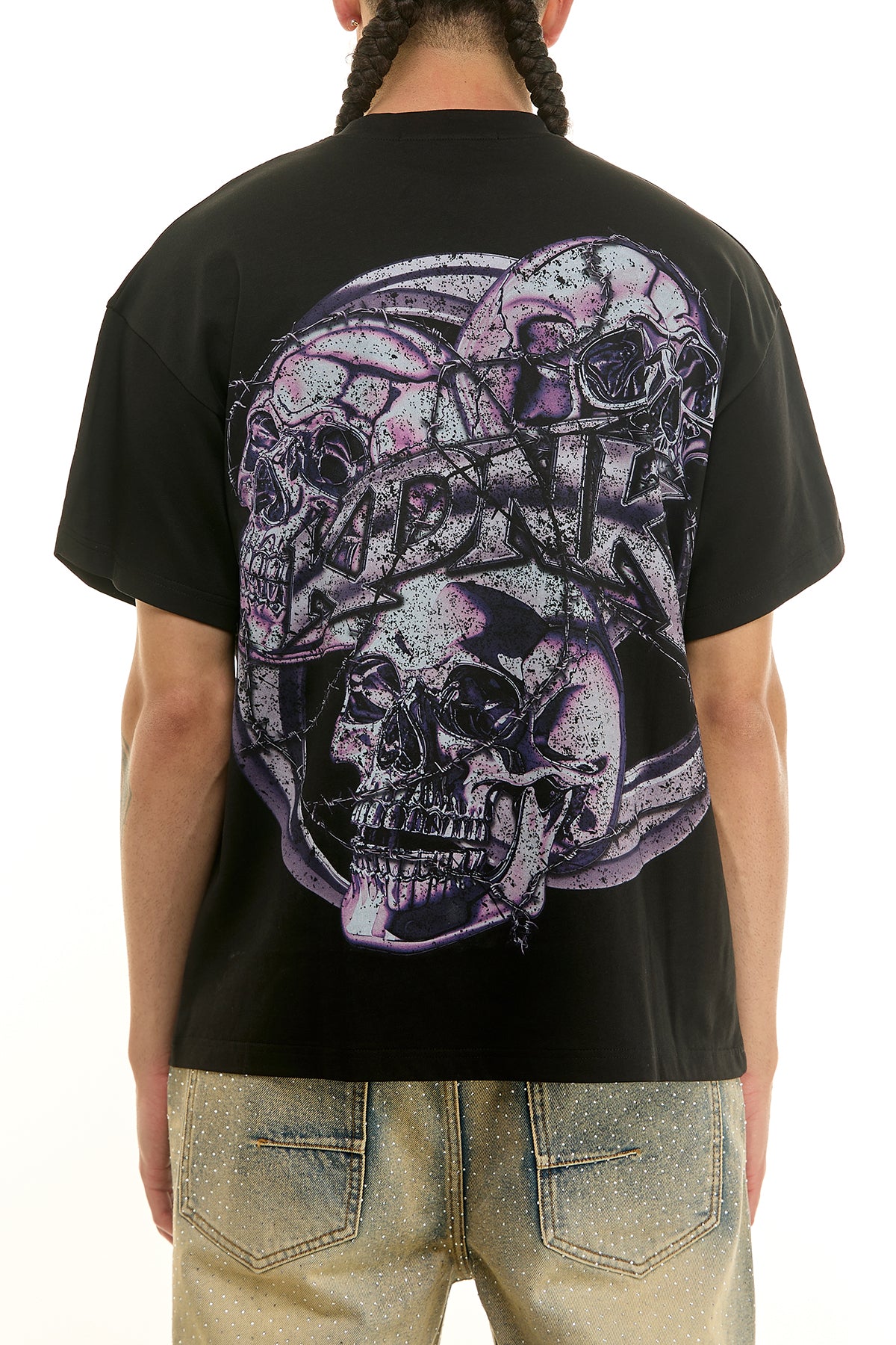 KNT085 Black KDNK Graphic Tee