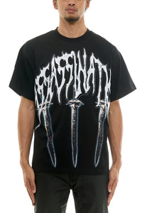 KNT027 Black KDNK Graphic Tee