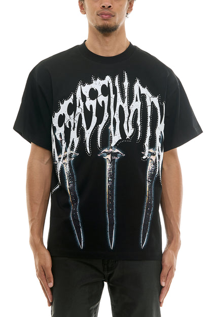 KNT027 Black KDNK Graphic Tee