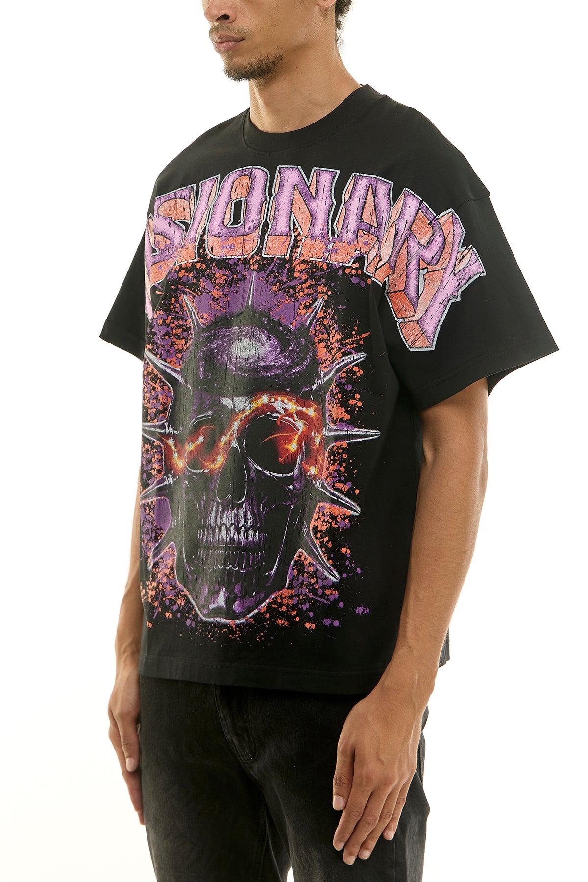 KNT059 Black KDNK Graphic Tee