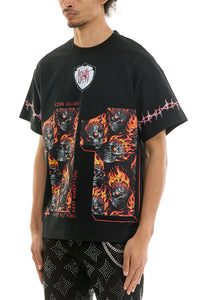 KNT017 Black KDNK Graphic Tee