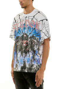 KNT068 White KDNK Graphic Tee