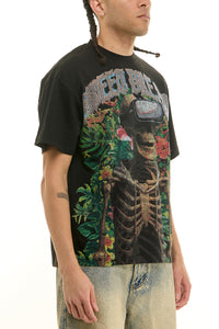 KNT081 Black KDNK Graphic Tee