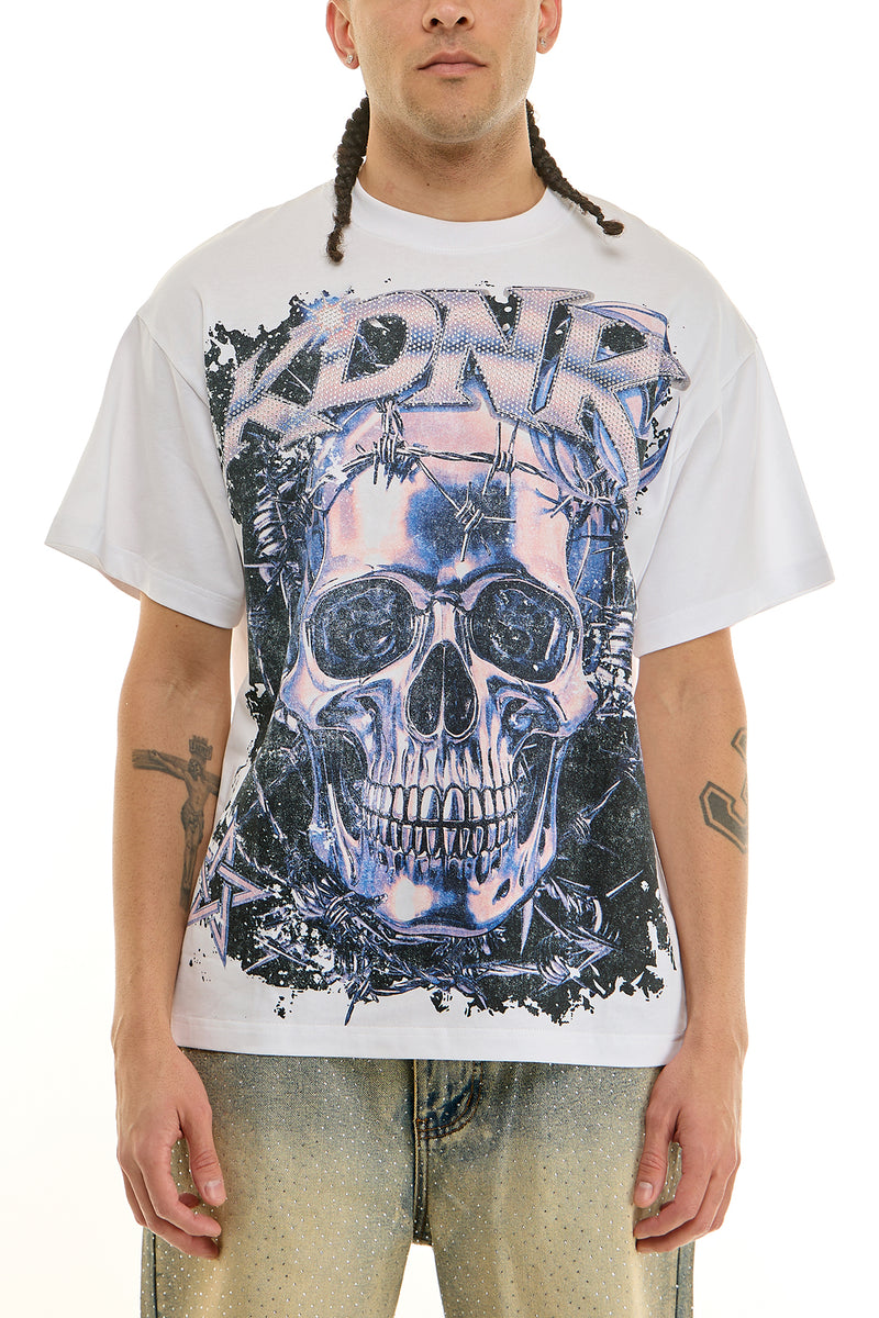 KNT085 White | KDNK Graphic Tee