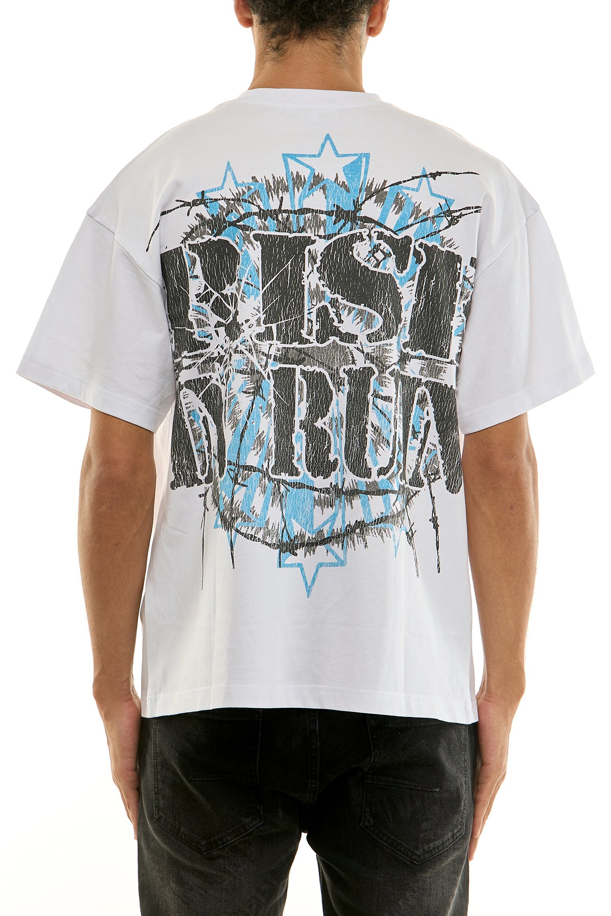 KNT057 White KDNK Graphic Tee