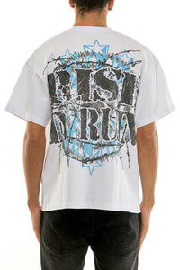 KNT057 White KDNK Graphic Tee