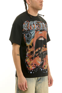 KNT097 Black KDNK Graphic Tee