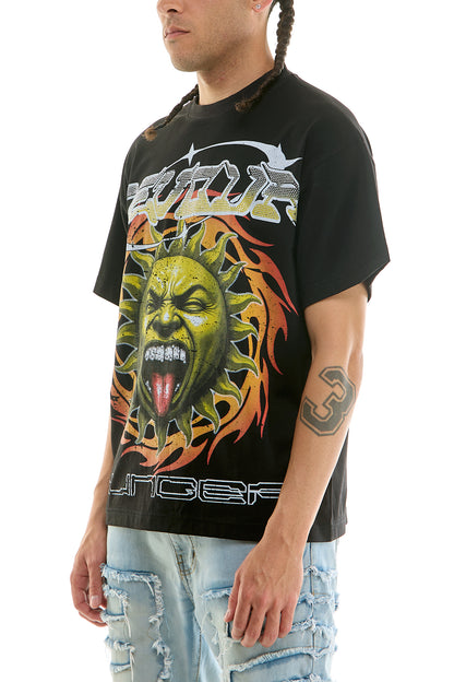 KNT108 Black KDNK Graphic Tee
