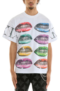 KNT016 White KDNK Graphic Tee