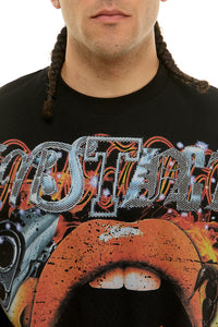 KNT097 Black KDNK Graphic Tee