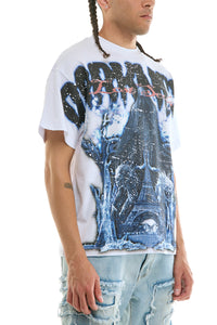 KNT110 White KDNK Graphic Tee