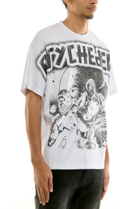 KNT067 White KDNK Graphic Tee
