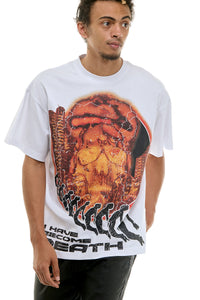 KNT022 White KDNK Graphic Tee