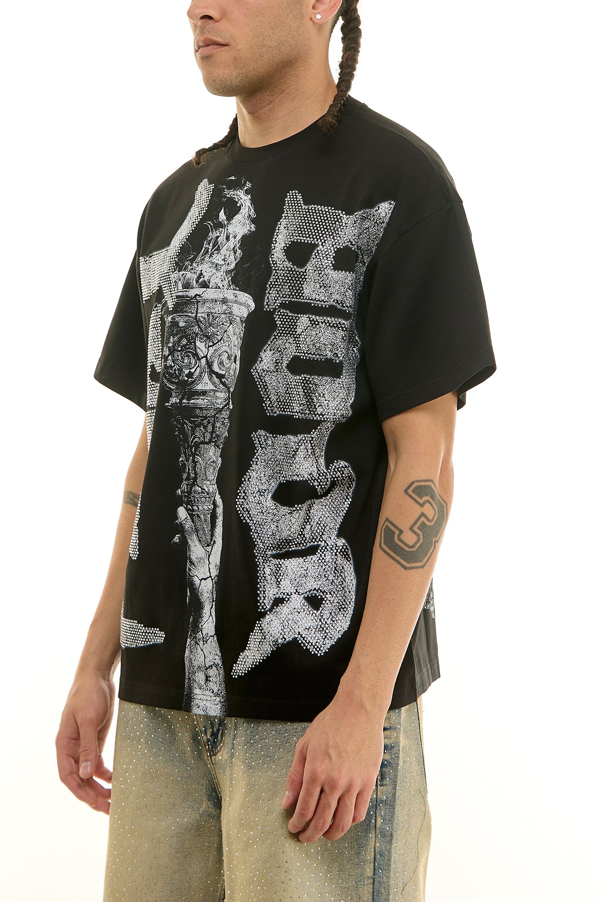KNT101 Black KDNK Graphic Tee