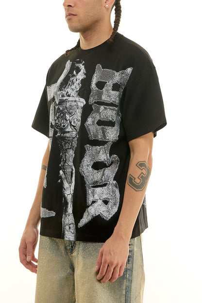 KNT101 Black KDNK Graphic Tee