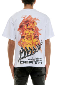 KNT022 White KDNK Graphic Tee