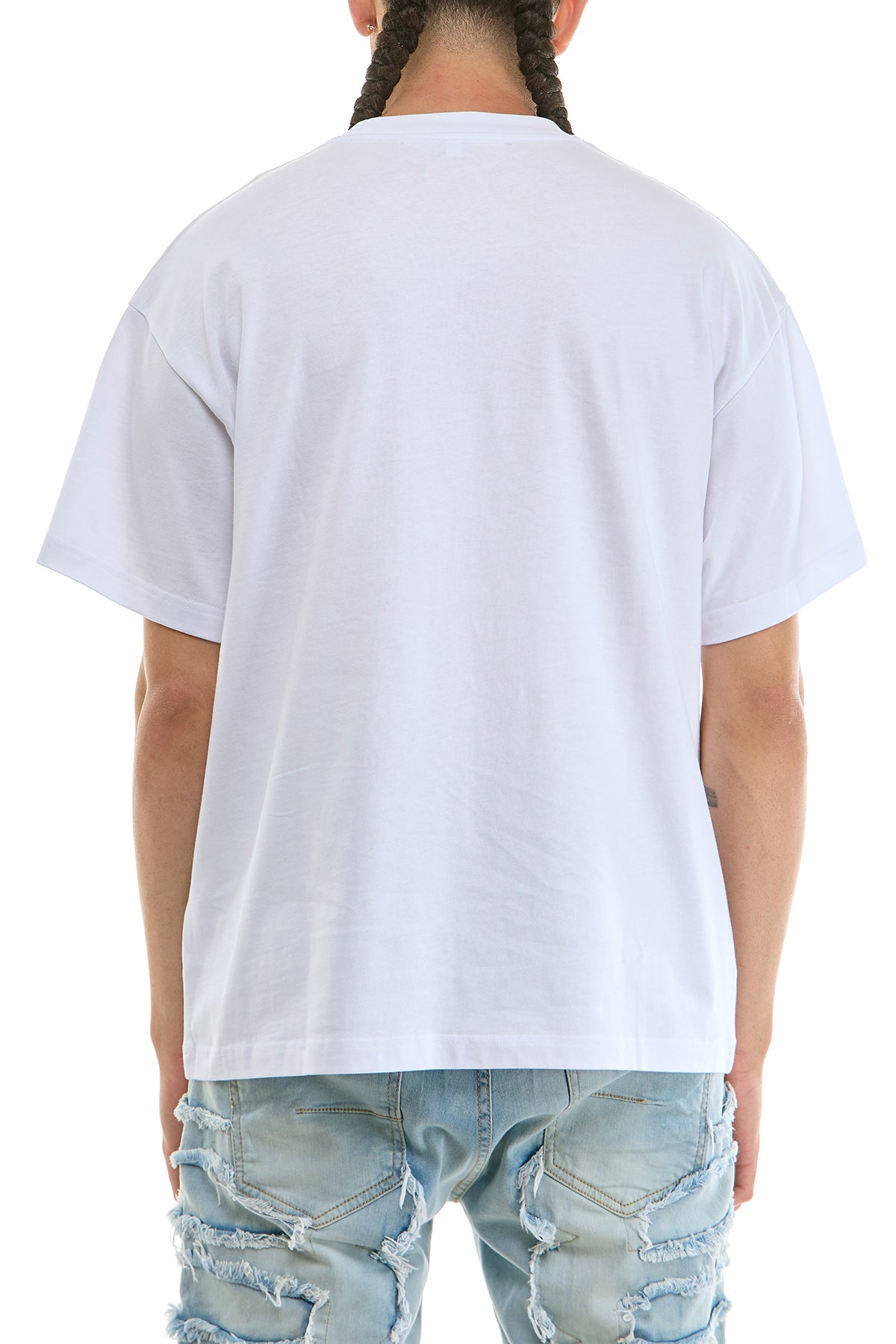 KNT114 White KDNK Graphic Tee