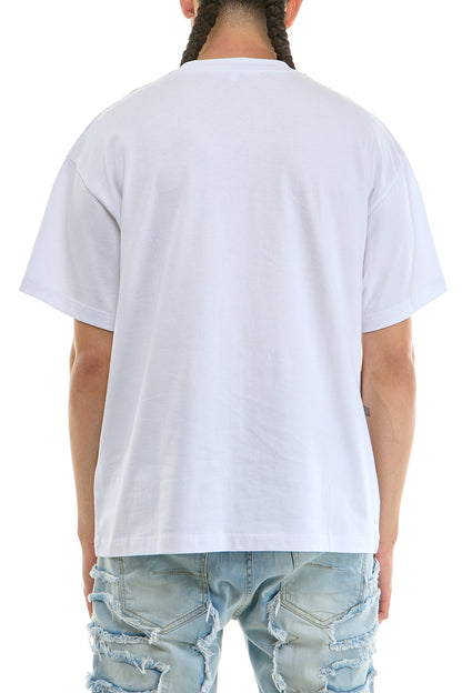 KNT114 White KDNK Graphic Tee