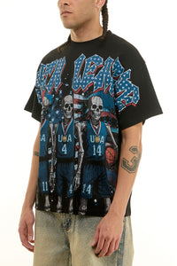 KNT084 Black KDNK Graphic Tee
