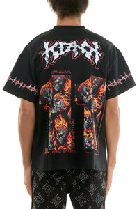 KNT017 Black KDNK Graphic Tee