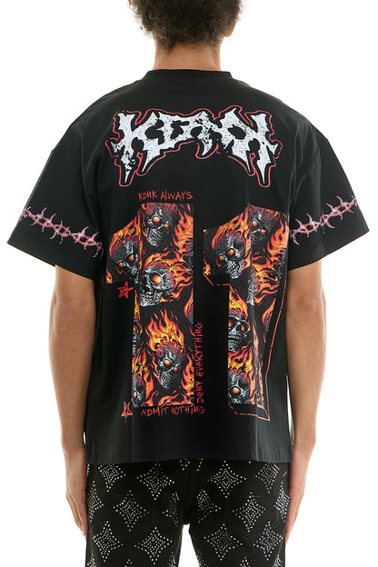 KNT017 Black KDNK Graphic Tee