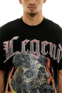 KNT064 Black KDNK Graphic Tee