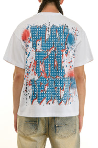 KNT084 White KDNK Graphic Tee