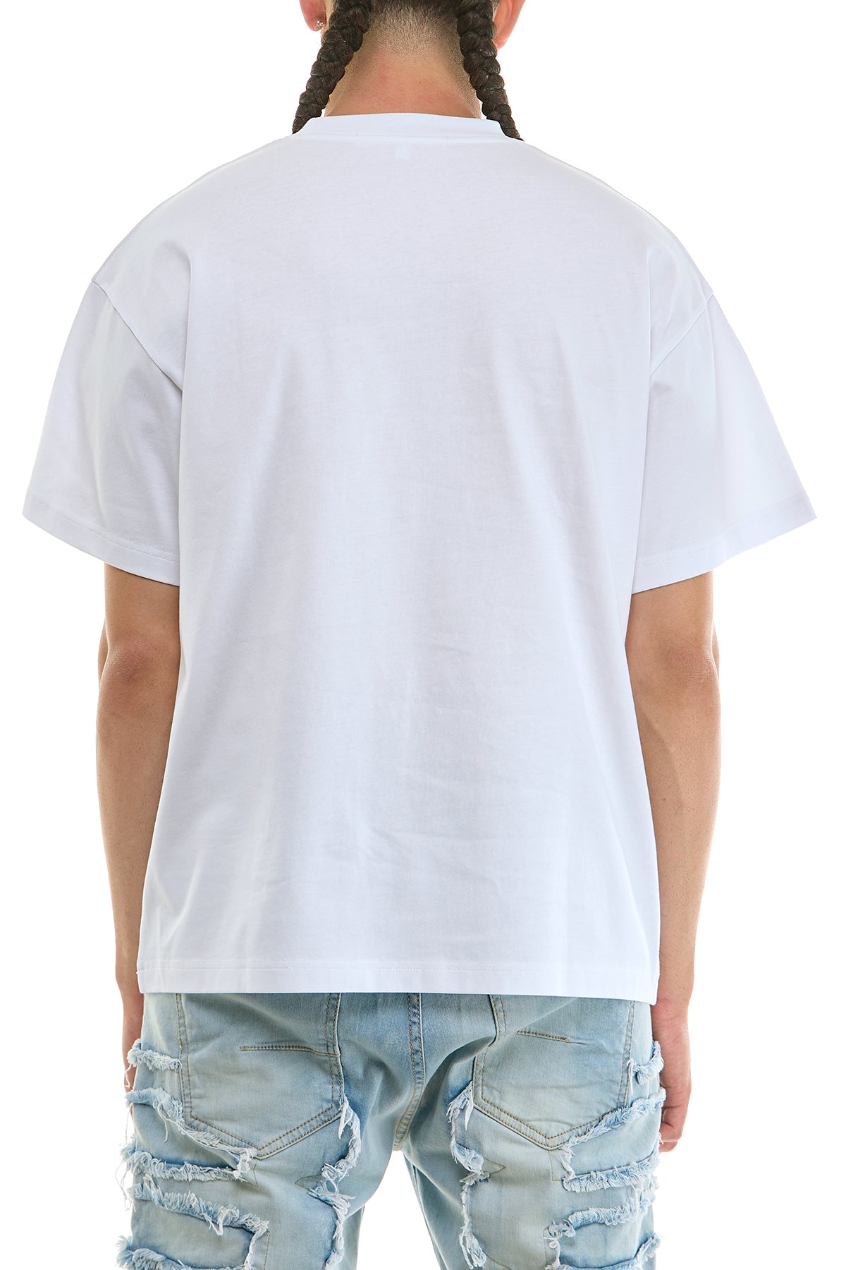 KNT119 White KDNK Graphic Tee