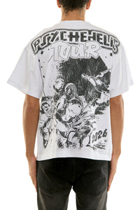 KNT067 White KDNK Graphic Tee
