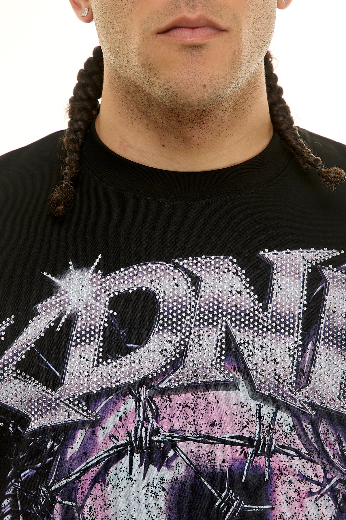 KNT085 Black KDNK Graphic Tee