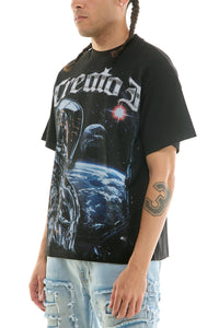 KNT114 Black KDNK Graphic Tee