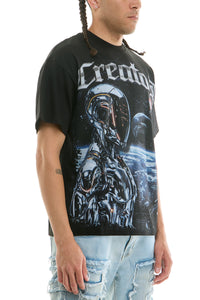 KNT114 Black KDNK Graphic Tee