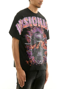 KNT059 Black KDNK Graphic Tee