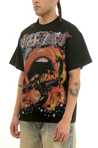 KNT097 Black KDNK Graphic Tee
