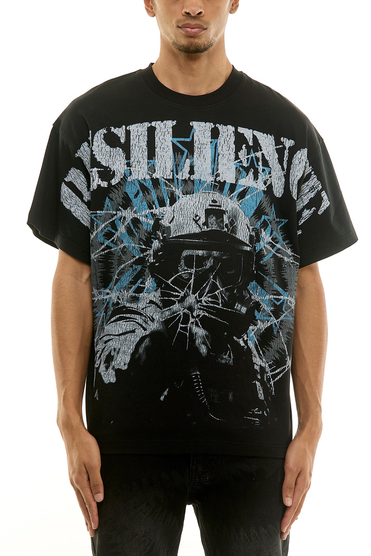 KNT057 Black KDNK Graphic Tee