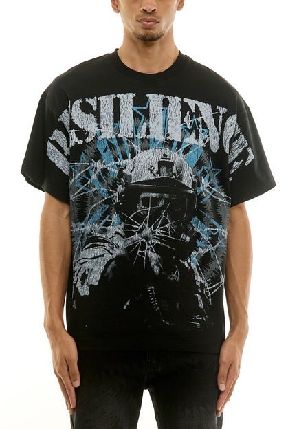 KNT057 Black KDNK Graphic Tee