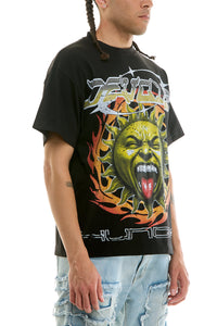 KNT108 Black KDNK Graphic Tee