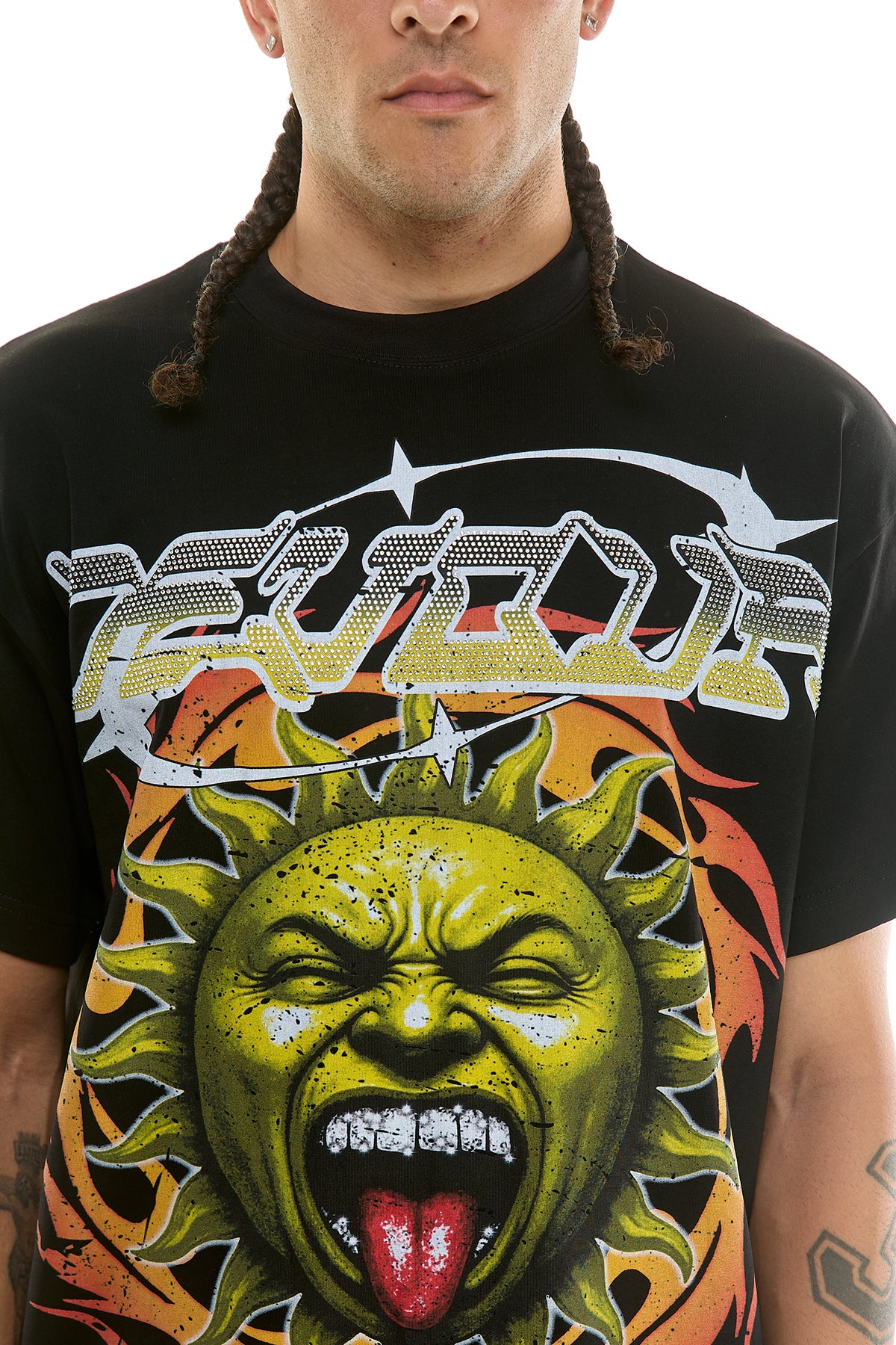 KNT108 Black KDNK Graphic Tee