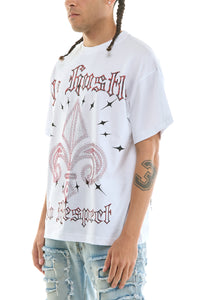 KNT125 White KDNK Graphic Tee