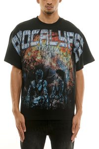 KNT061 Black KDNK Graphic Tee