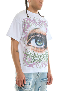 KNT119 White KDNK Graphic Tee