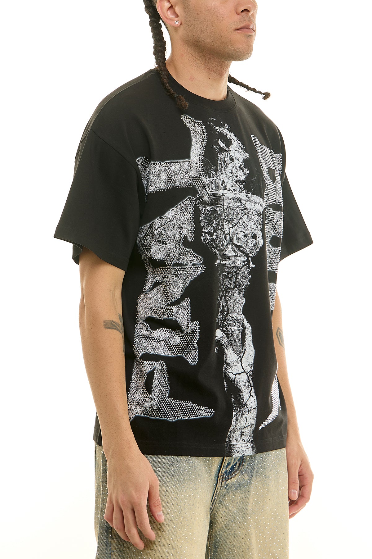 KNT101 Black KDNK Graphic Tee
