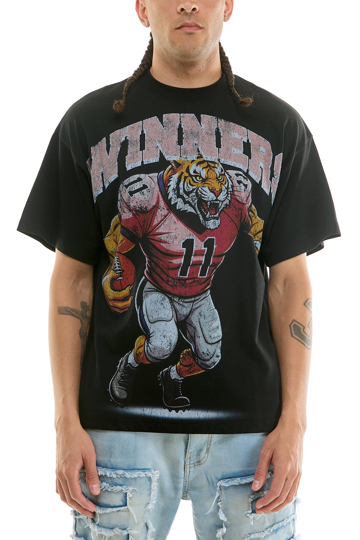 KNT115 Black KDNK Graphic Tee