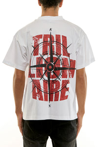 KNT088 White KDNK Graphic Tee