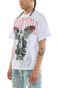 KNT121 White KDNK Graphic Tee