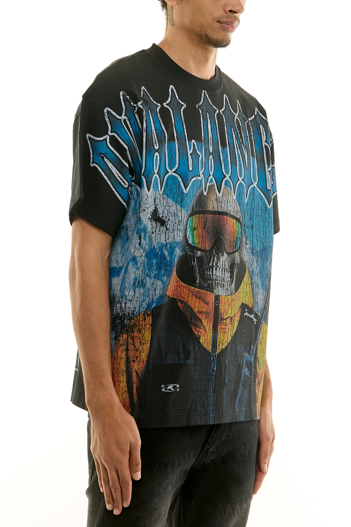 KNT082 Black KDNK Graphic Tee