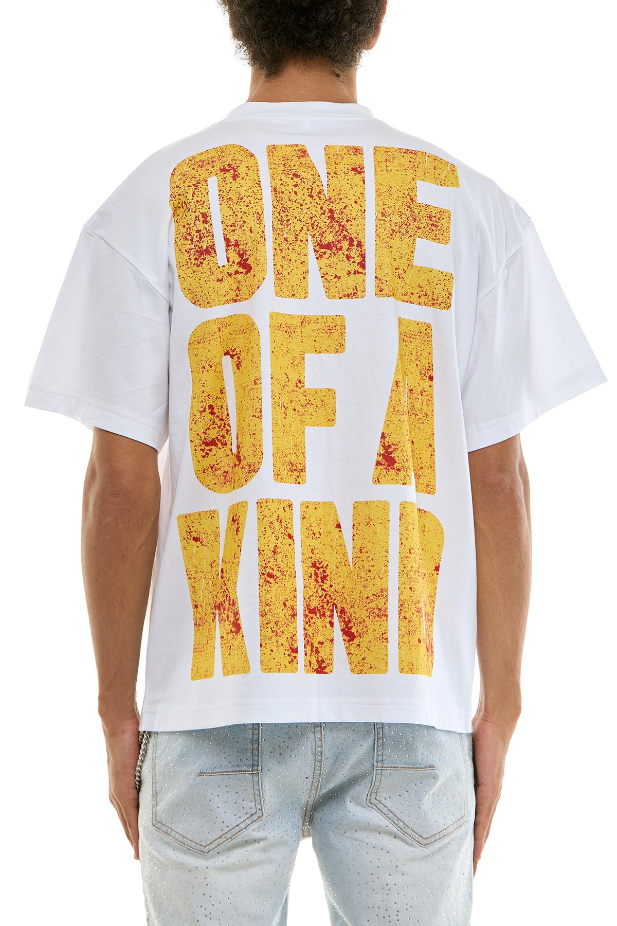 KNT033 White KDNK Graphic Tee