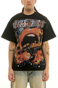 KNT097 Black KDNK Graphic Tee