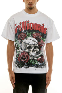 KNT088 White KDNK Graphic Tee