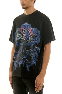 KNT070 Black KDNK Graphic Tee